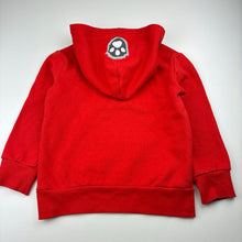 Load image into Gallery viewer, Boys Nickelodeon, Paw Patrol Marshall fleece lined hoodie sweater, GUC, size 5,  