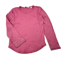 Load image into Gallery viewer, Girls Country Road, cotton long sleeve top, dsicolouration on cuffs, FUC, size 5,  