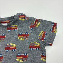 Load image into Gallery viewer, Boys Target, cotton tee / top, fire engines, FUC, size 1,  