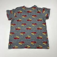 Load image into Gallery viewer, Boys Target, cotton tee / top, fire engines, FUC, size 1,  