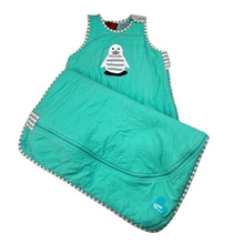 Load image into Gallery viewer, Unisex Love to Dream, nuzzlin 2.5 Tog cotton / bamboo sleeping bag, wash fade &amp; pilling, FUC, size 1,  