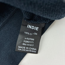 Load image into Gallery viewer, Boys Indie, navy cotton sweater / jumper, EUC, size 5,  