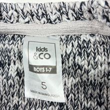 Load image into Gallery viewer, Boys Kids &amp; Co, knitted sweater / jumper, light mark on front, FUC, size 5,  