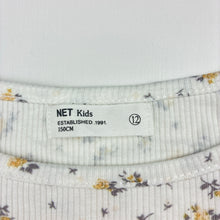 Load image into Gallery viewer, Girls NET kids, floral lightweight long sleeve top, EUC, size 12,  