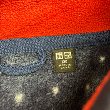 Load image into Gallery viewer, Unisex Uniqlo, lightweight fleece zip up sweater, pilling, FUC, size 8,  