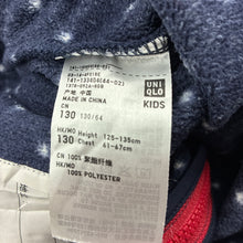 Load image into Gallery viewer, Unisex Uniqlo, lightweight fleece zip up sweater, pilling, FUC, size 8,  