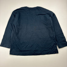 Load image into Gallery viewer, Unisex Zara, navy cotton long sleeve tee / top, FUC, size 4,  