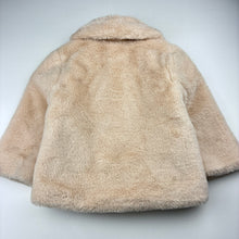 Load image into Gallery viewer, Girls Mango, soft feel faux fur jacket / coat, EUC, size 3,  