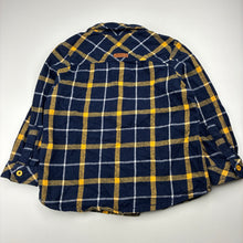 Load image into Gallery viewer, Boys Milkshake, checked flannel cotton long sleeve shirt, EUC, size 4,  