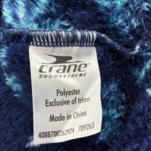 Load image into Gallery viewer, Unisex Crane, Snow Extreme fleece hooded pyjama top, GUC, size 12,  