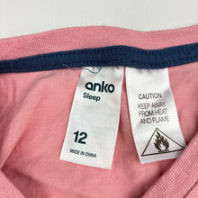 Load image into Gallery viewer, Girls Anko, cotton / modal long sleeve pyjama top, EUC, size 12,  