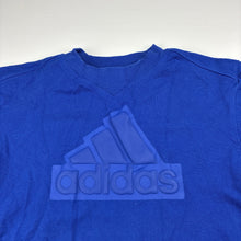 Load image into Gallery viewer, Unisex Adidas, blue cotton tee / top, GUC, size 7-8,  
