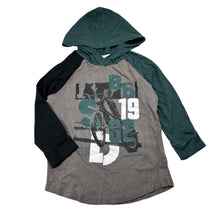 Load image into Gallery viewer, Boys BAD BOY, cotton long sleeve hooded tee / top, GUC, size 4,  