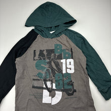 Load image into Gallery viewer, Boys BAD BOY, cotton long sleeve hooded tee / top, GUC, size 4,  