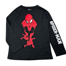 Load image into Gallery viewer, Boys Marvel, Spiderman long sleeve tee / top, GUC, size 7,  