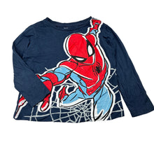 Load image into Gallery viewer, Boys Marvel, Spiderman cotton long sleeve tee / top, GUC, size 5,  