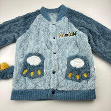 Load image into Gallery viewer, Boys CTMM, soft fleece sweater / jumper, poppers, armpit to armpit: 33cm, armpit to cuff: 26cm, GUC, size 4-5,  