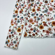 Load image into Gallery viewer, Girls Anko, floral stretchy long sleeve top, EUC, size 8,  