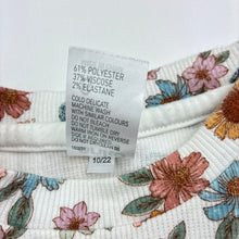 Load image into Gallery viewer, Girls Anko, floral stretchy long sleeve top, EUC, size 8,  