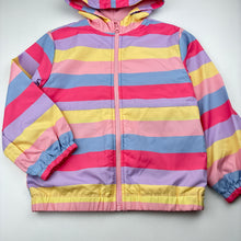Load image into Gallery viewer, Girls KID, fleece lined lightweight jacket / coat, EUC, size 6,  
