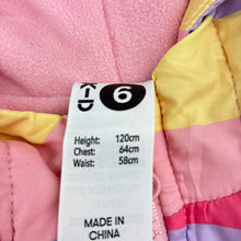 Load image into Gallery viewer, Girls KID, fleece lined lightweight jacket / coat, EUC, size 6,  
