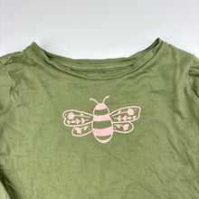 Load image into Gallery viewer, Girls Anko, cotton long sleeve tee / top, bee, GUC, size 4,  