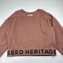 Load image into Gallery viewer, Girls Seed, cropped cotton sweater / jumper, EUC, size 10,  