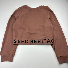 Load image into Gallery viewer, Girls Seed, cropped cotton sweater / jumper, EUC, size 10,  