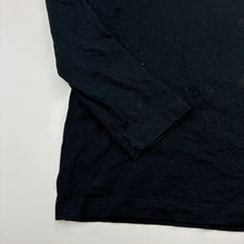 Load image into Gallery viewer, Unisex Brilliant Basics, black cotton long sleeve tee / top, EUC, size 5,  