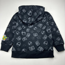 Load image into Gallery viewer, Boys Nintendo, SUPER MARIO BROS fleece lined hoodie sweater, EUC, size 6,  