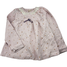 Load image into Gallery viewer, Girls Petit Main, pink quilted long sleeve top, EUC, size 8,  