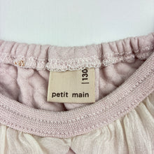 Load image into Gallery viewer, Girls Petit Main, pink quilted long sleeve top, EUC, size 8,  