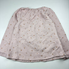 Load image into Gallery viewer, Girls Petit Main, pink quilted long sleeve top, EUC, size 8,  