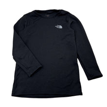 Load image into Gallery viewer, Unisex THE NORTH FACE, black long sleeve thermal top, GUC, size 6,  