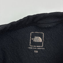Load image into Gallery viewer, Unisex THE NORTH FACE, black long sleeve thermal top, GUC, size 6,  