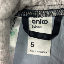 Load image into Gallery viewer, Unisex Anko, navy school spray jacket, FUC, size 5,  
