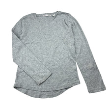 Load image into Gallery viewer, Girls Country Road, grey cotton long sleeve top, wash fade, FUC, size 6,  
