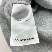 Load image into Gallery viewer, Girls Country Road, grey cotton long sleeve top, wash fade, FUC, size 6,  
