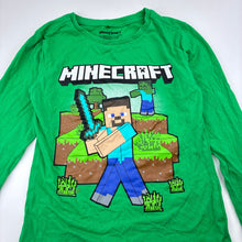 Load image into Gallery viewer, Boys Mojang, Minecraft cotton long sleeve top, FUC, size 6,  