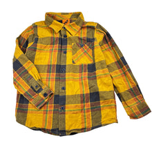 Load image into Gallery viewer, Boys Tilt, checked cotton long sleeve shirt, GUC, size 6,  