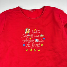 Load image into Gallery viewer, Girls Bossini, fleece lined cotton sweater / jumper, EUC, size 10,  