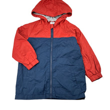 Load image into Gallery viewer, Boys Anko, orange and navy lightweight hooded jacket, FUC, size 3,  