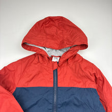 Load image into Gallery viewer, Boys Anko, orange and navy lightweight hooded jacket, FUC, size 3,  