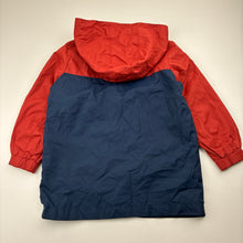 Load image into Gallery viewer, Boys Anko, orange and navy lightweight hooded jacket, FUC, size 3,  