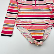 Load image into Gallery viewer, Girls Anko, striped swim one-piece, FUC, size 5,  