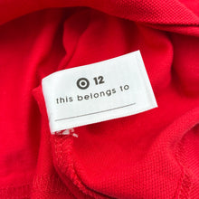 Load image into Gallery viewer, Boys Target, red cotton long sleeve polo shirt, EUC, size 12,  