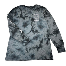 Load image into Gallery viewer, Boys Skylark, grey cotton tie-dye long sleeve t-shirt, GUC, size 12,  