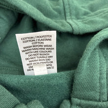 Load image into Gallery viewer, Unisex Target, green fleece lined zip hoodie sweater, GUC, size 10,  