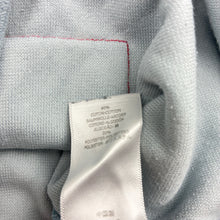 Load image into Gallery viewer, Boys Petit Bateau, blue velour long sleeve top, GUC, size 4,  