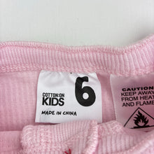 Load image into Gallery viewer, Girls Cotton On, waffle long sleeve henley pyjama top, EUC, size 6,  